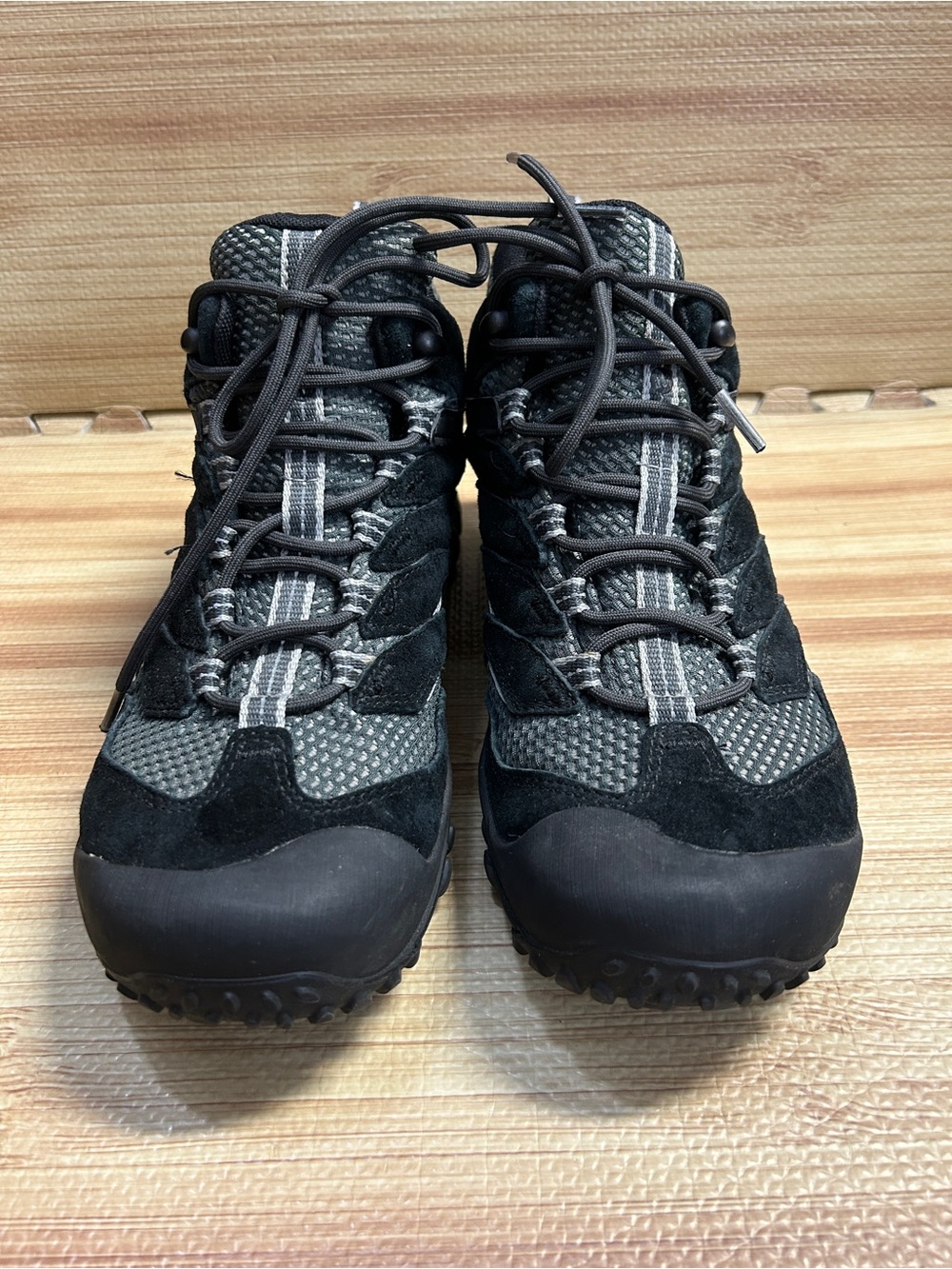 Merrell Cham 7 Limit Mid Waterproof Hiking Boots Black Size 9